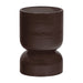 WOOOD Plantenpot Toval Ø28cm - Paars/Bruin - ThatLyfeStyle