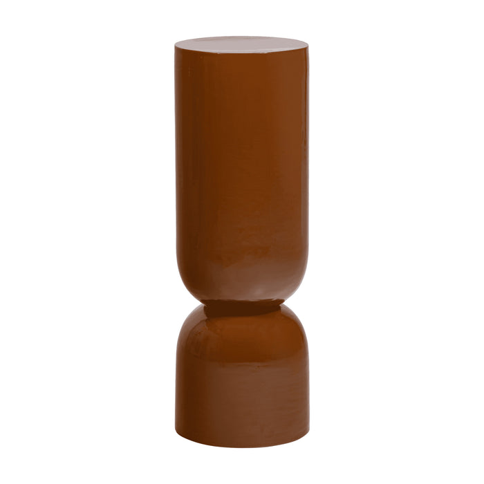 WOOOD Plantenstandaard/Plantenpot Toval 95cm hoog - Honinggeel - ThatLyfeStyle