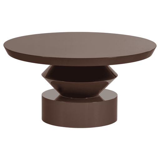 WOOOD Salontafel Auren 80cm - Bruin - Rond