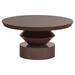 WOOOD Salontafel Auren 80cm - Bruin - Rond