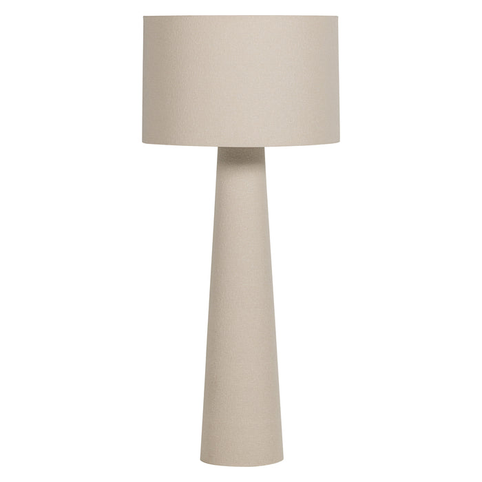 WOOOD Vloerlamp Loft Bouclé, 160cm - Naturel - ThatLyfeStyle