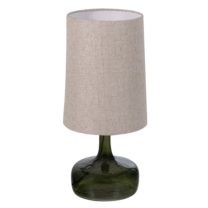 WOOOD Tafellamp Luma 60cm - Naturel/Groen - ThatLyfeStyle