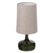 WOOOD Tafellamp Luma 60cm - Naturel/Groen - ThatLyfeStyle