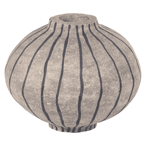 WOOOD Vaas Karo, 35cm - Zand