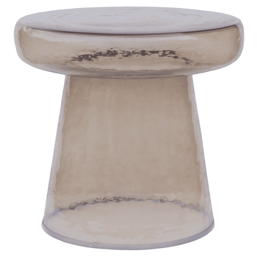 WOOOD Bijzettafel Loma 40cm - Bruin - Rond