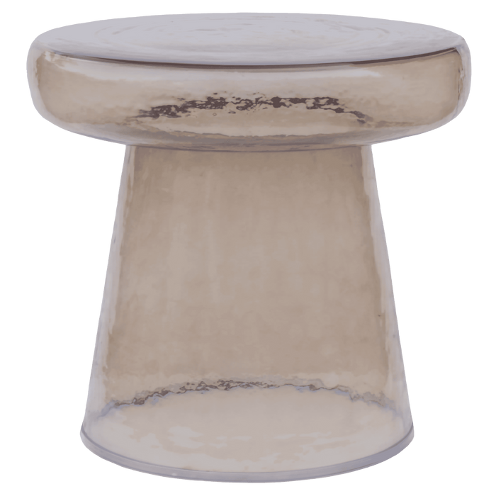 WOOOD Bijzettafel Loma 40cm - Bruin - Rond