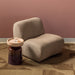 WOOOD Fauteuil Nomu Chenille - Lichtbruin - ThatLyfeStyle