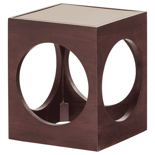 WOOOD Bijzettafel Trax Acaciahout, 37cm - Bruin - Vierkant