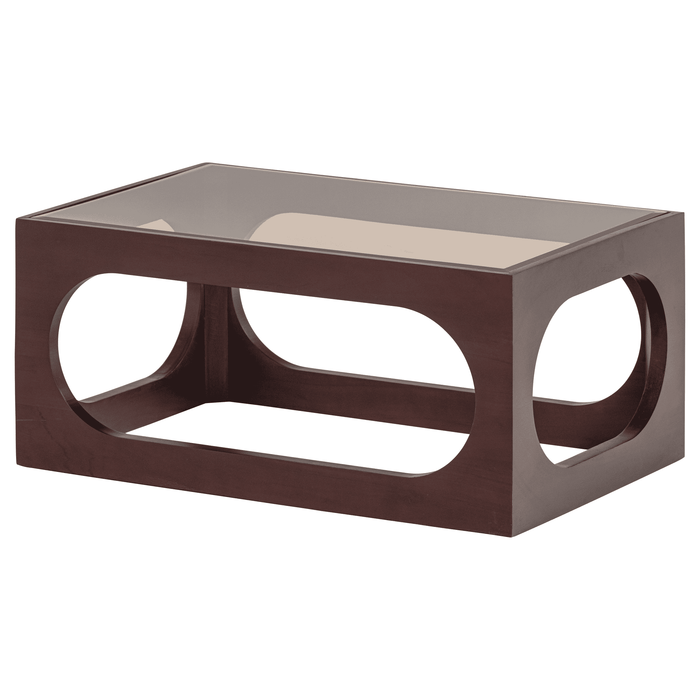WOOOD Salontafel Trax Acaciahout, 77 x 50cm - Bruin