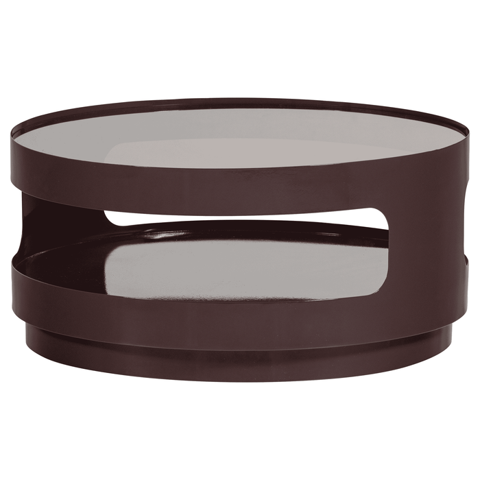 WOOOD Salontafel Sero 70cm - Bruin - Rond
