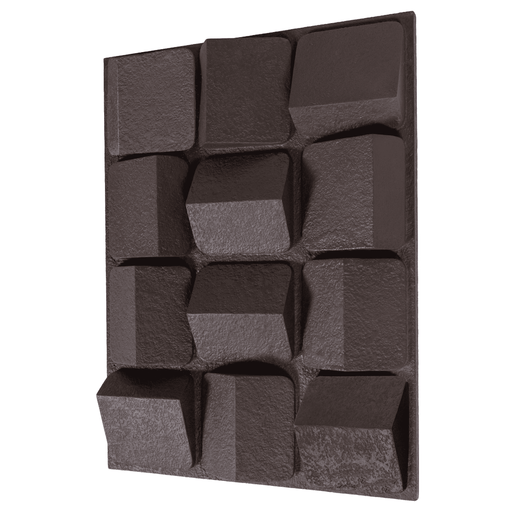 WOOOD Wandpaneel Axis 81x61cm - Bruin
