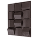 WOOOD Wandpaneel Axis 81x61cm - Bruin