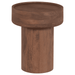 WOOOD Bijzettafel Dara Mangohout, 40cm - Bruin - Rond