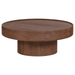 WOOOD Salontafel Dara Mangohout, 90cm - Bruin - Rond