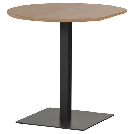 WOOOD Eettafel Tablo Eikenhout, Eindstuk, 79 x 73cm - Transparant - ThatLyfeStyle