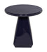 WOOOD Ronde Bijzettafel Lavo Ø40cm - Donkerblauw