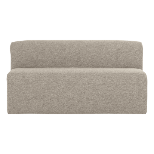 WOOOD Modulaire Eetkamerbank Mojo Base Bouclé, 164cm - Beige