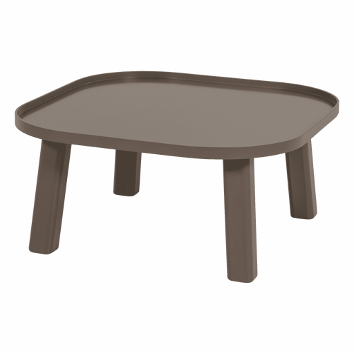 WOOOD Vierkante Salontafel Mosa 80 x 80cm - Mokkabruin
