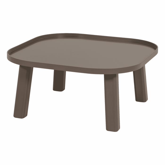 WOOOD Vierkante Salontafel Mosa 80 x 80cm - Mokkabruin