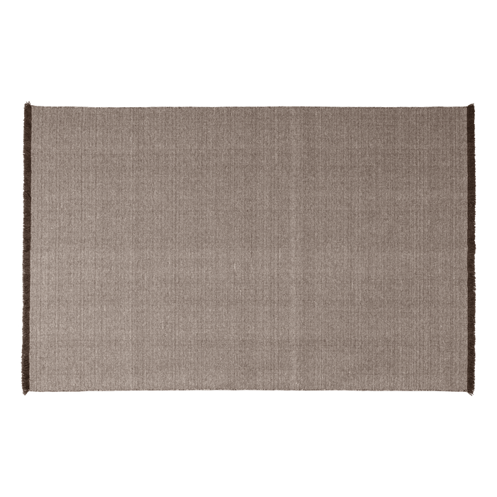 WOOOD Vloerkleed Weavly Wolmix, 170 x 240cm - Bruin
