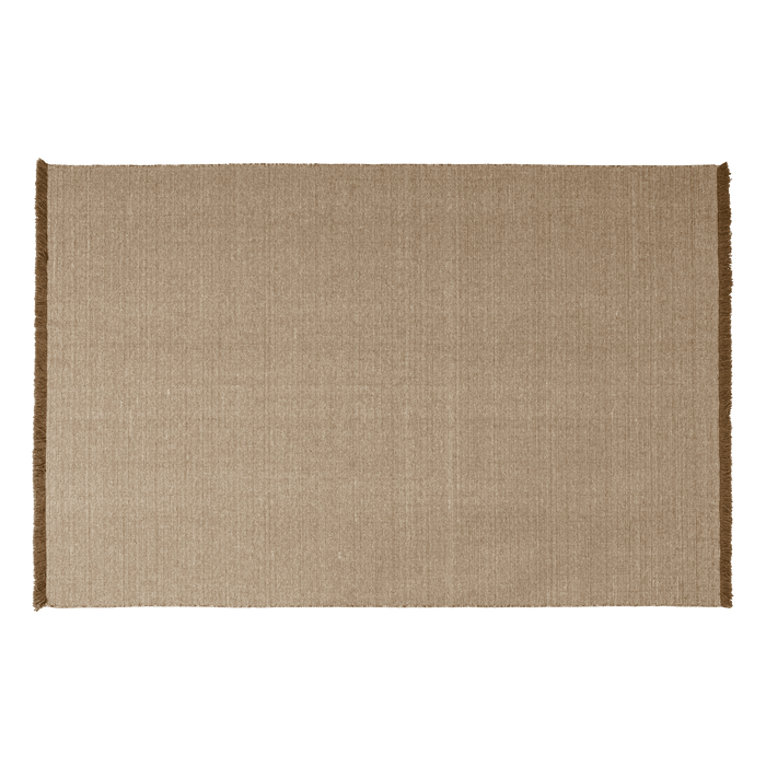 WOOOD Vloerkleed Weavly Wolmix, 170 x 240cm - Lichtbruin
