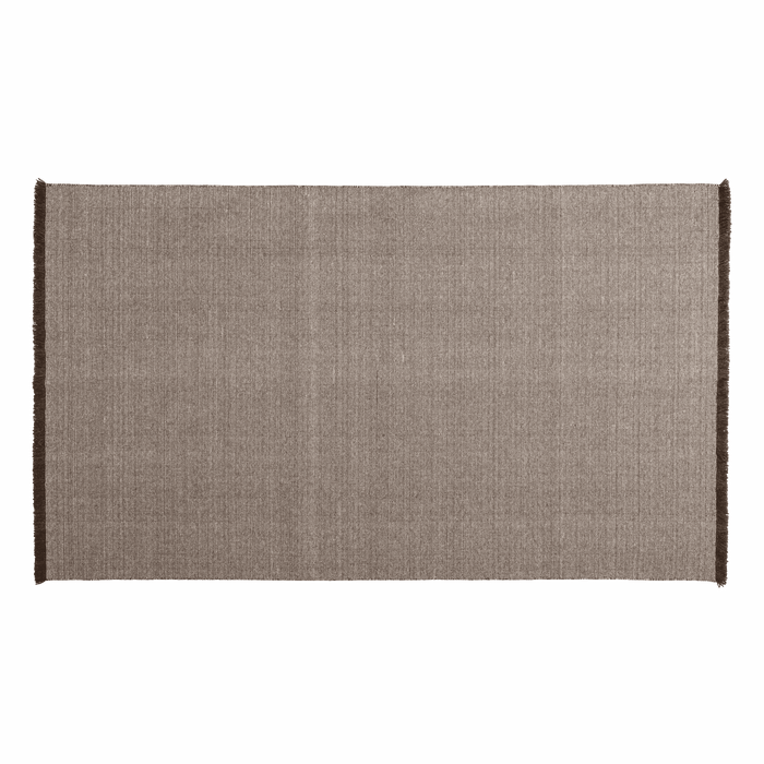 WOOOD Vloerkleed Weavly Wolmix, 200 x 300cm - Bruin