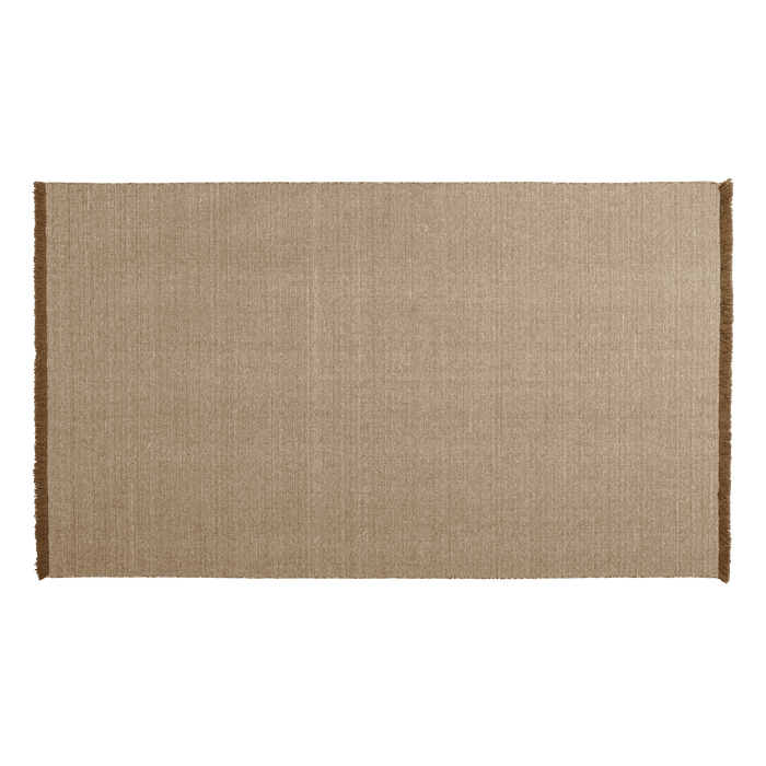 WOOOD Vloerkleed Weavly Wolmix, 200 x 300cm - Lichtbruin