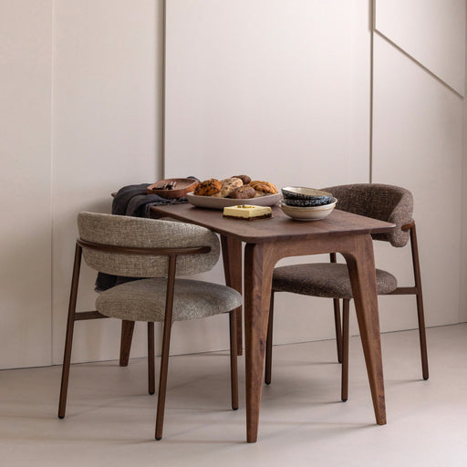 WOOOD Bureau Rubo Mangohout 140 x 60 cm - Bruin