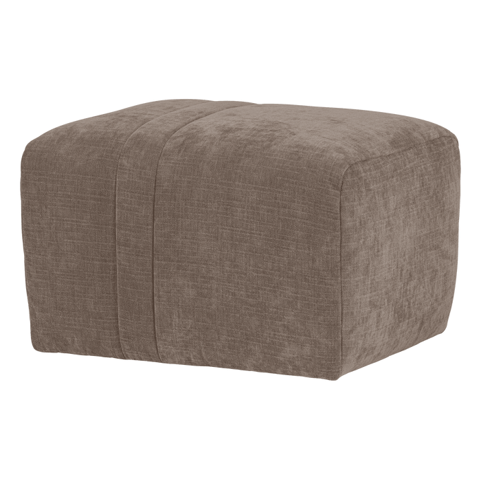 WOOOD Hocker Omaire Chenille - Taupe