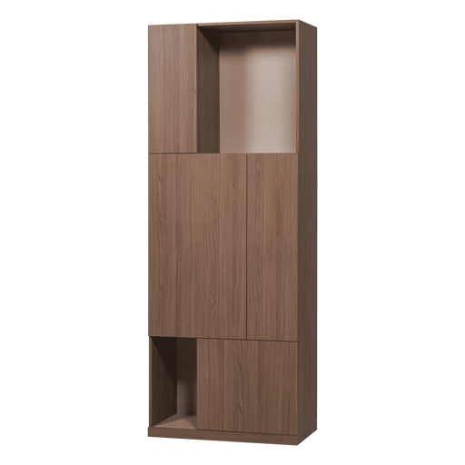 WOOOD Opbergkast Build Eikenlook, 215 x 80cm - Bruin