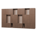 WOOOD Opbergkast Build Eikenlook, 215 x 376cm - Bruin