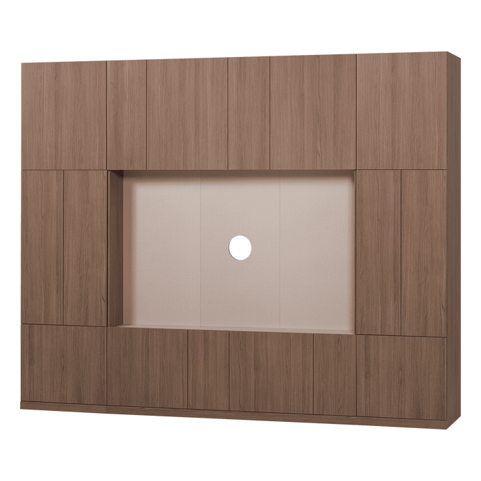 WOOOD TV-kast Build Eikenlook, 215 x 268cm - Bruin