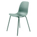 Set van 4 - Nest of Nora Eetkamerstoelen Zoey - Metaal - Zachtgroen