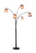 Artistiq Vloerlamp Stefanie 5-lamps - Koper
