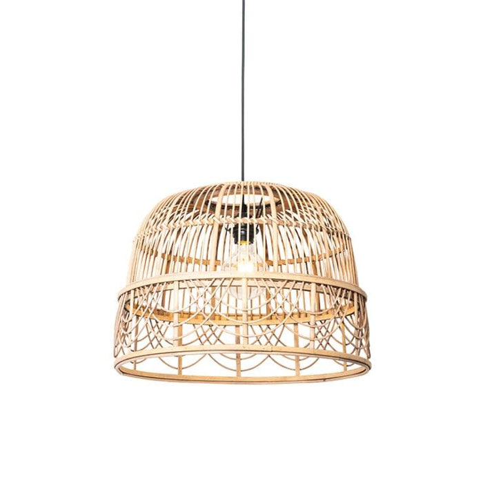 Oosterse hanglamp rotan 44 cm - Michelle - ThatLyfeStyle