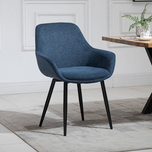 Artistiq Eetkamerstoel Matteo - blauw - ThatLyfeStyle