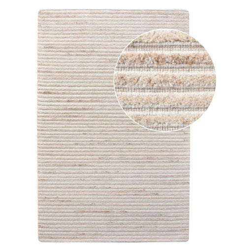 Nest of Nora Vloerkleed handgetuft 160x230 cm - Tapijt - Ivory