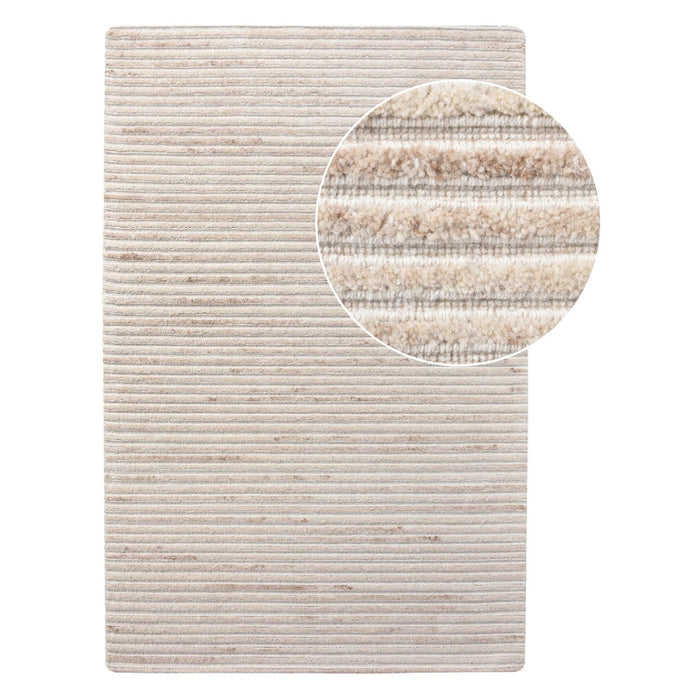 Nest of Nora Vloerkleed handgetuft 160x230 cm - Tapijt - Ivory
