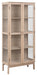 Bendt Vitrinekast Sharalyn Eiken, 180 x 80cm - Wit