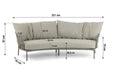 4 Seasons Outdoor Capalbio lounge tuinbank