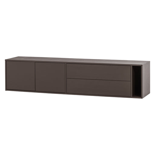 vtwonen TV-meubel Settle Down Grenenhout, 200cm - Middenbruin - ThatLyfeStyle