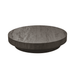 vtwonen Ronde Salontafel Shield Too MDF, 100cm - Donkerbruin - Japandi