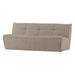 vtwonen 3-zits Bank Cluster Bouclé, 204cm - Khaki bruin - ThatLyfeStyle