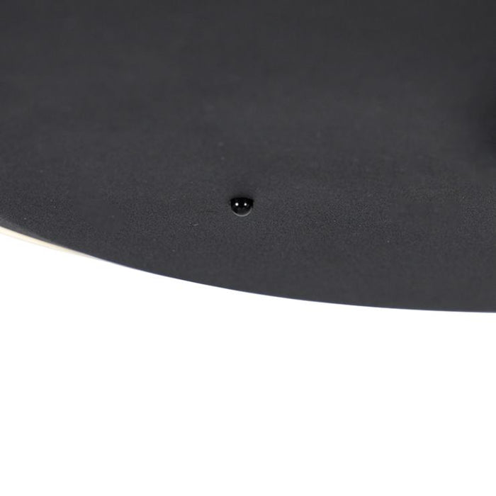 Moderne vloerlamp zwart LED dimbaar leesarm - Strela