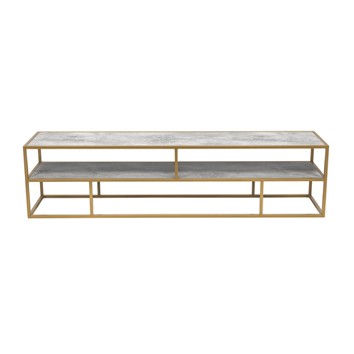 Stalux TV-meubel Luuk 200cm - goud / beton