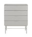 ZILT Ladekast Shanin Met 4 lades - Beige