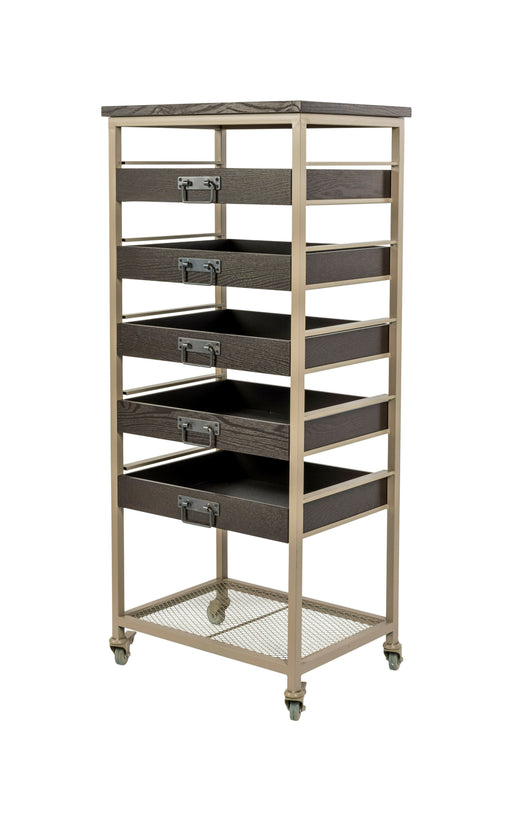 ZILT Trolley Shandon 120cm hoog - Bruin - ThatLyfeStyle