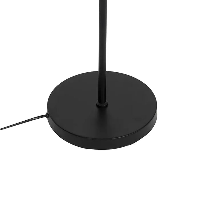 Moderne vloerlamp zwart 2-lichts - Carmen - ThatLyfeStyle