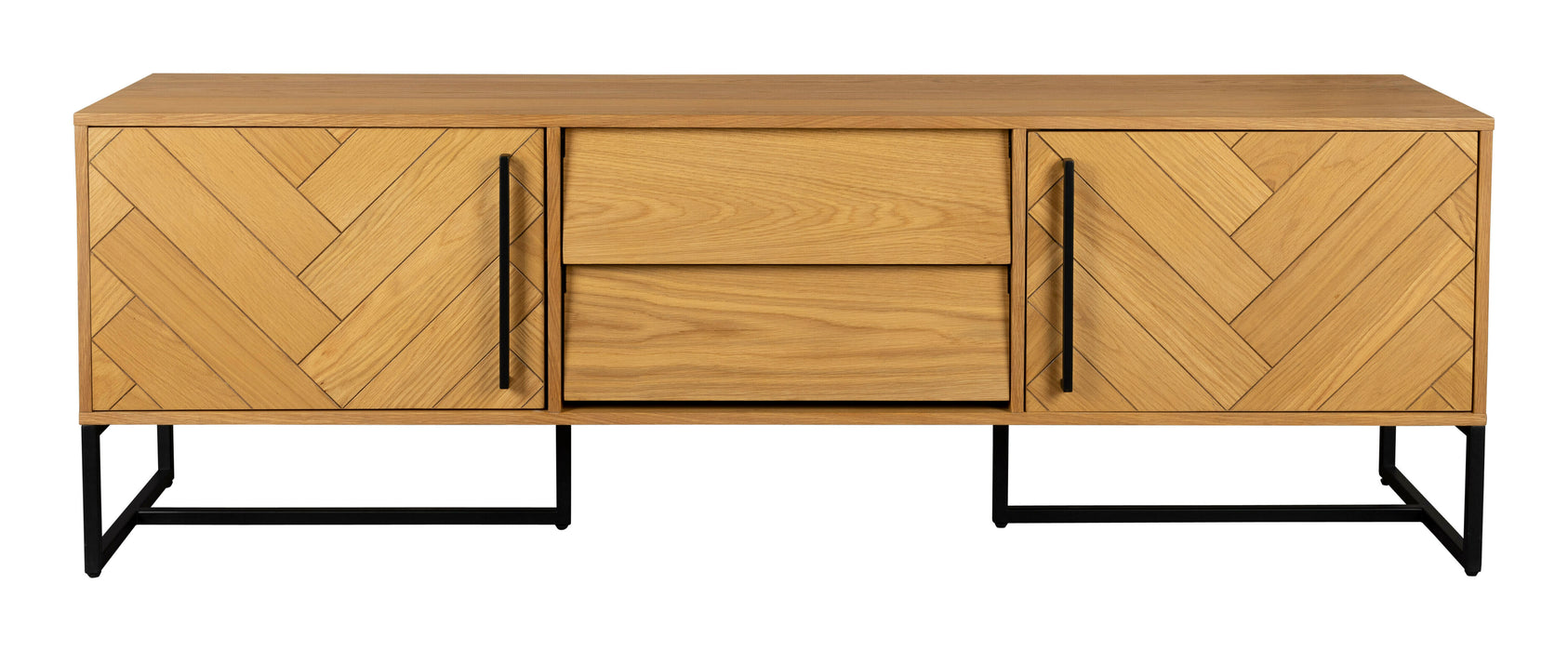 Dutchbone TV-meubel Class Eikenhout, 180cm - Naturel