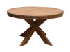 Livingfurn Ronde Eettafel Beek Teakhout
